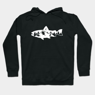 fish and trees Hoodie